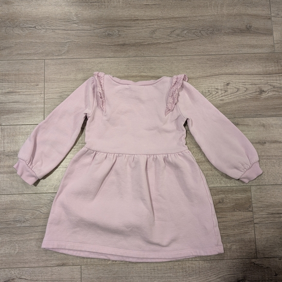 Carter's Light Pink Ruffle Dress - Picture 2 of 3